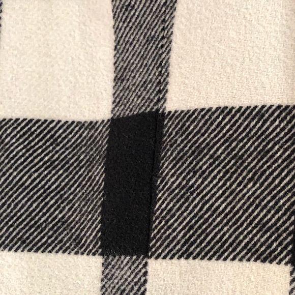 Womens Urban Republic Collection Plaid Pea Coat - Picture 12 of 16